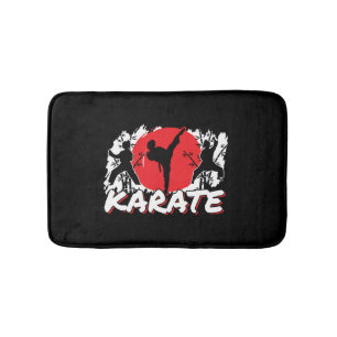 Tapis De Bain Karate Japan Japanese Theme