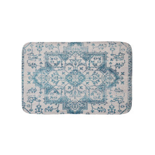 Tapis De Bain Kashan Poshti Central Persian Ruban Print