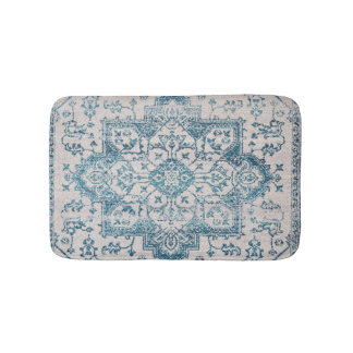 Tapis De Bain Kashan Poshti Central Persian Ruban Print