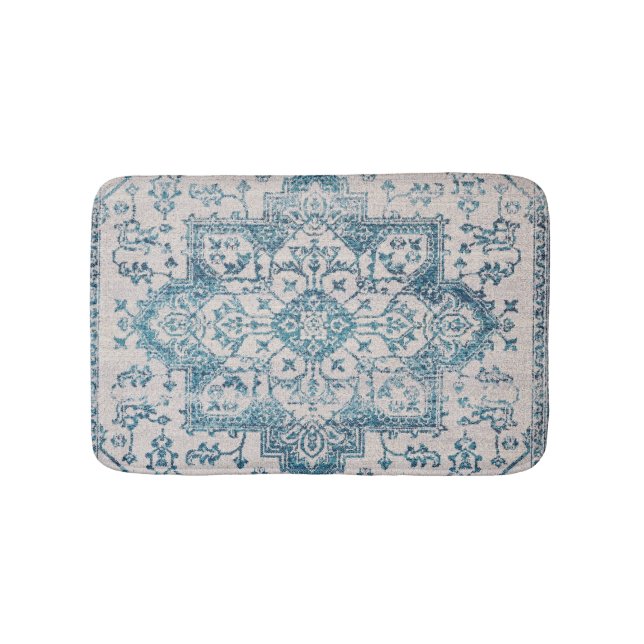 Tapis De Bain Kashan Poshti Central Persian Ruban Print (Devant)