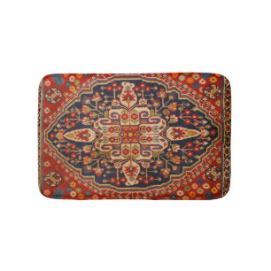 Tapis De Bain Kashan Poshti Central Persian Ruban Print
