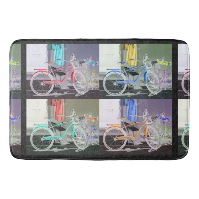 Tapis De Bain Key West Bicycle (Devant)