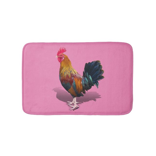 Tapis De Bain Key West - Rooster tzigane (Devant)
