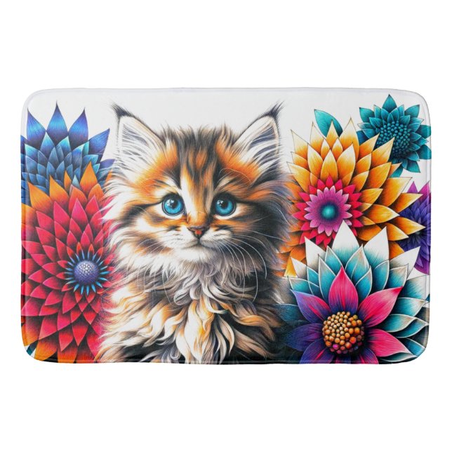 Tapis De Bain Kitten Art (Devant)