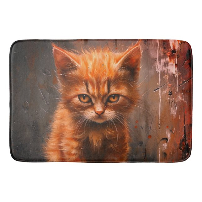 Tapis De Bain Kitten en colère (Devant)