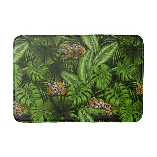 Tapis De Bain Kittés de la jungle (Devant)