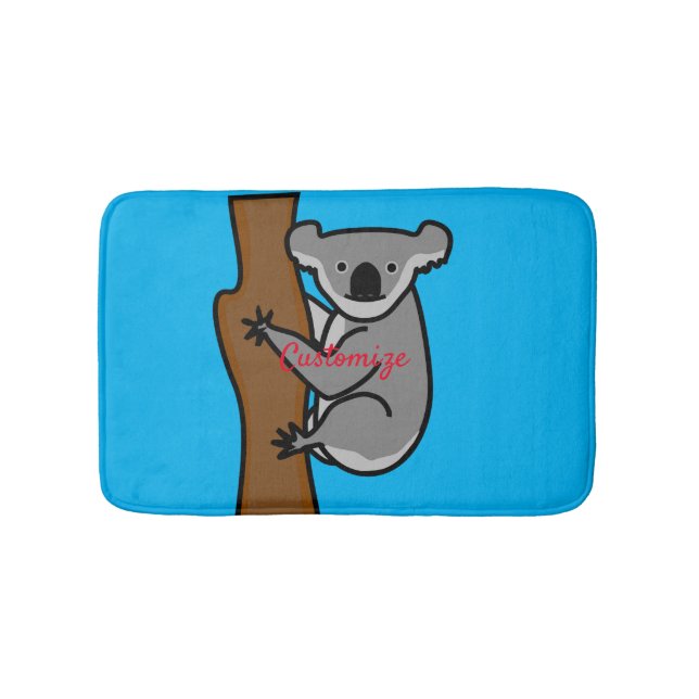 Tapis De Bain Koala Bear Escalade Tree Thunder_Cove  (Devant)