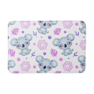 Tapis De Bain Koala en méditation Zen 