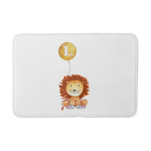 Tapis De Bain L est pour LION
