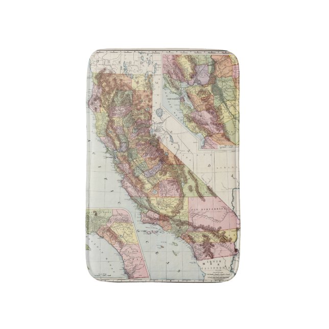 Tapis De Bain La Californie 8 (Devant (Vertical))