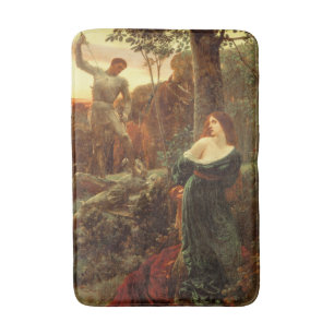 Tapis De Bain La Chevalerie (par Frank Dicksee)
