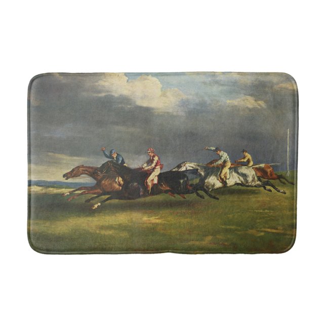 Tapis De Bain La course Epsom Derby Horse (Devant)