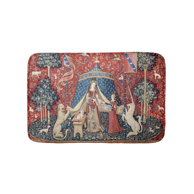 Tapis De Bain La Dame et l'Unicorne, À mon seul désir (Devant)