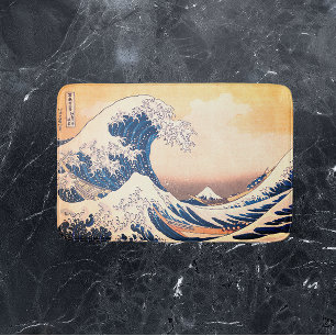 Tapis De Bain La Grande Vague - L'art japonais