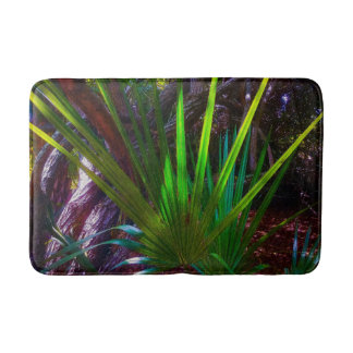 Tapis De Bain La lumière arrive à la forêt.