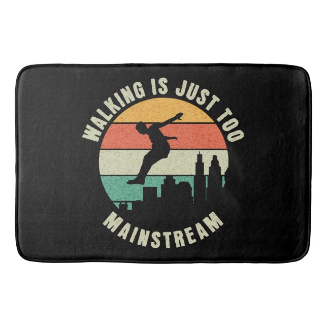 Tapis De Bain La marche est juste trop conventionnelle (Devant)