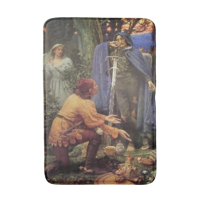 Tapis De Bain La mariée de Bertuccio (par Edward Robert Hughes) (Devant (Vertical))