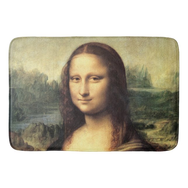 Tapis De Bain La Mona Lisa Leonardo da Vinci (Devant)