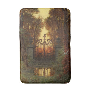 Tapis De Bain La porte du château (par Ferdinand Knab)
