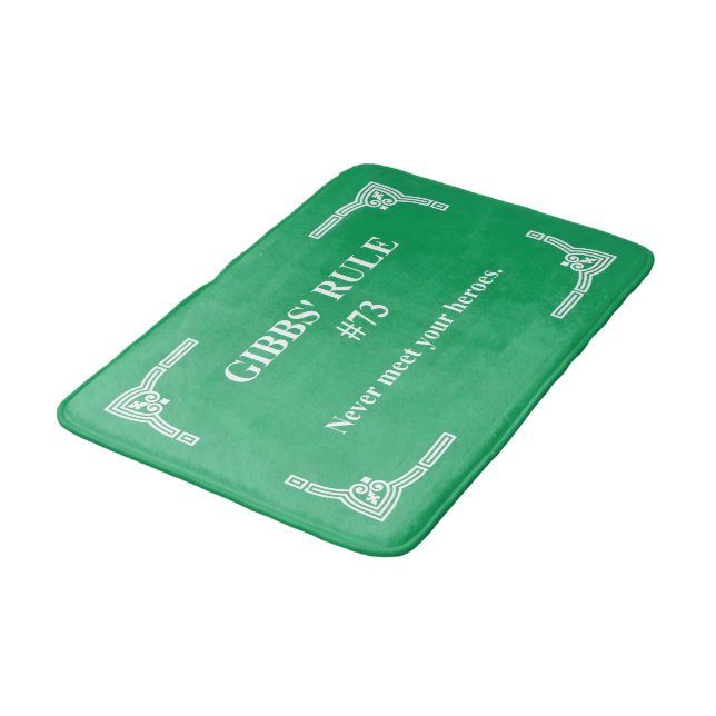 Tapis De Bain La règle 73 de Gibbs (Angle)