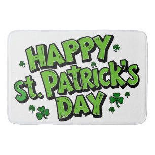 Tapis De Bain la Saint-Patrick, le jour de Patrick