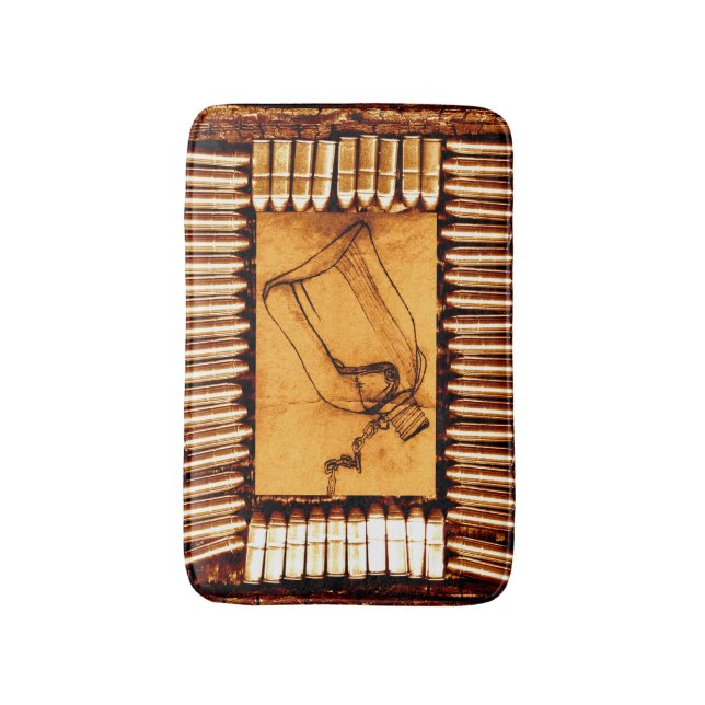 Tapis De Bain La Sécheresse (Devant (Vertical))
