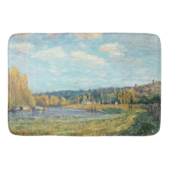 Tapis De Bain La Seine à Saint-Cloud Alfred Sisley (Devant)