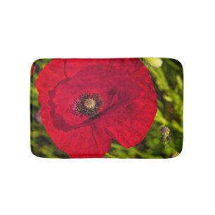 Tapis De Bain La série de pavots #2