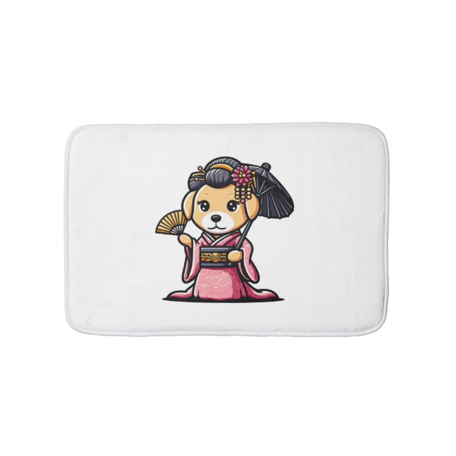 Tapis De Bain Labrador Retriever Chien Kimono (Devant)