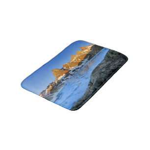 Tapis De Bain Lac de Minaret gelé Sunrise - Sierra Nevada