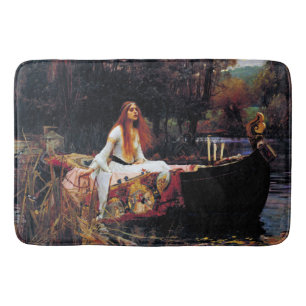 Tapis De Bain Lady of Shallot sur bateau Waterhouse Art Bath Mat