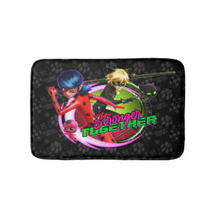 Tapis De Bain Ladybug & Cat Noir   Ensemble plus fort