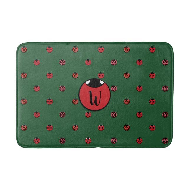 Tapis De Bain Ladybug Pois de bain Mat (Devant)