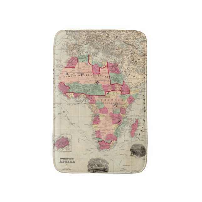 Tapis De Bain L'Afrique 30 (Devant (Vertical))