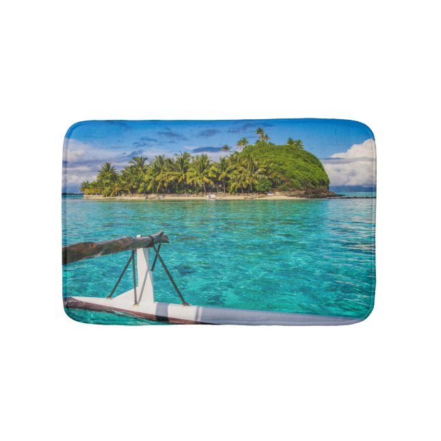 Tapis De Bain Lagon de Bora Bora (Devant)