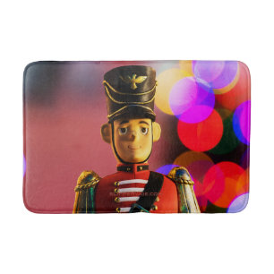 Tapis De Bain L'ami soldat jouet classique de Noël de SlipperyJo