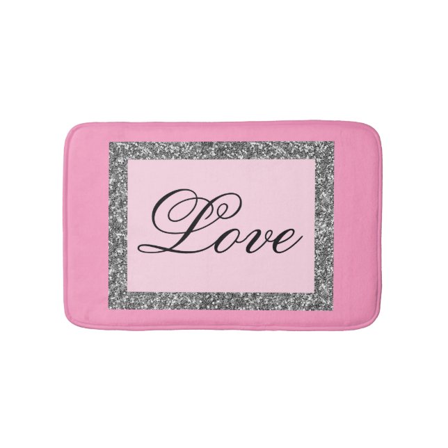 Tapis De Bain L'amour est beau (Devant)