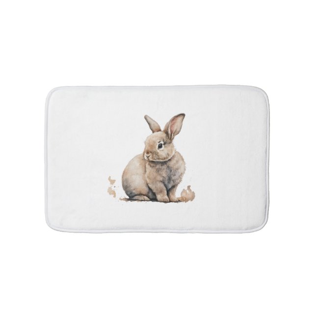 Tapis De Bain Lapin de Pâques (Devant)