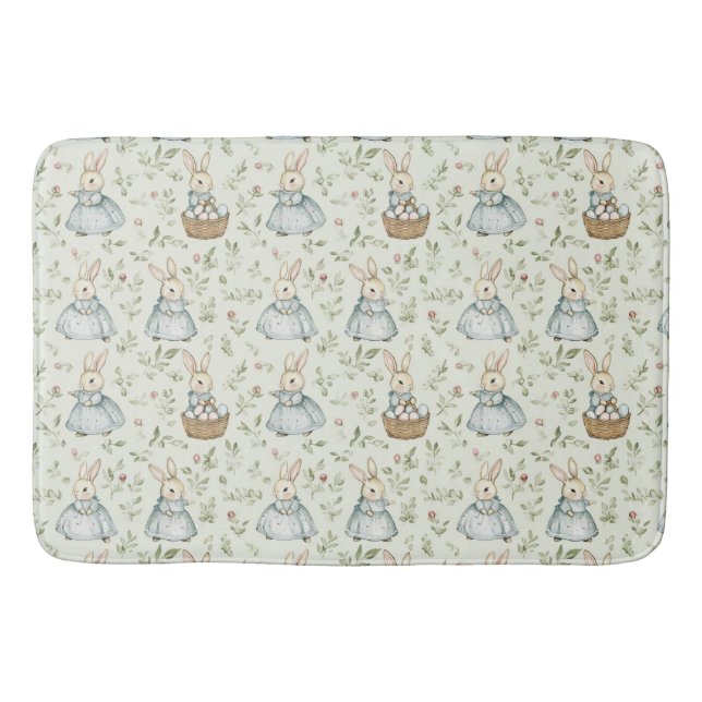 Tapis De Bain Lapin Whimsical Bliss Pâques (Devant)