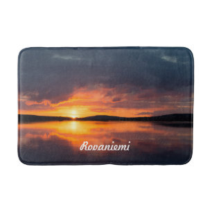 Tapis De Bain Lapland sunset