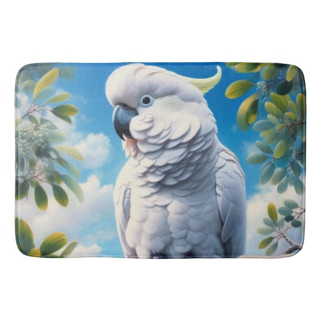 Tapis De Bain L'art du Cockatoo (Devant)