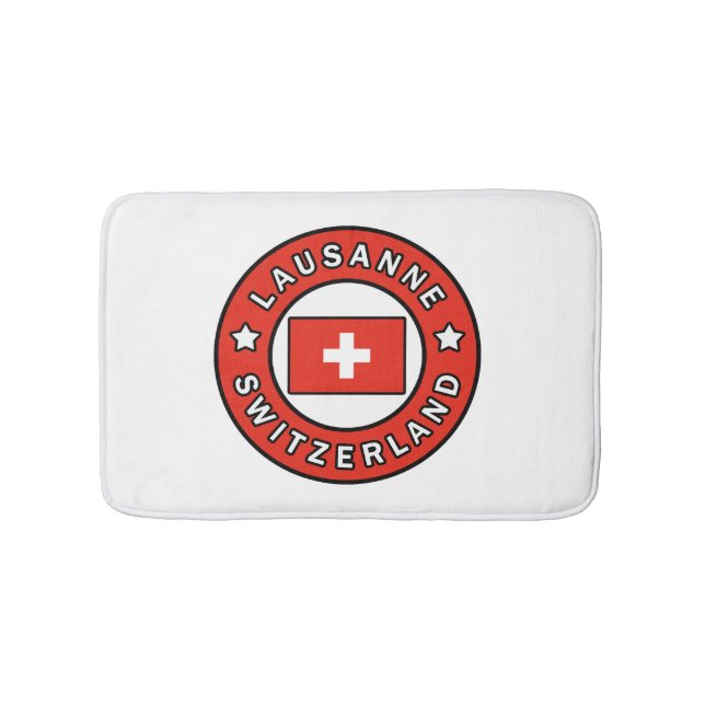 Tapis De Bain Lausanne Suisse (Devant)