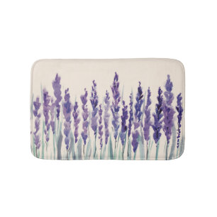 Tapis De Bain Lavande Française : Illustration aquarelle