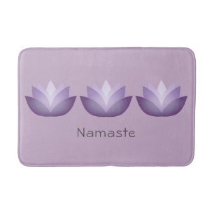 Tapis De Bain Lavande Lotus