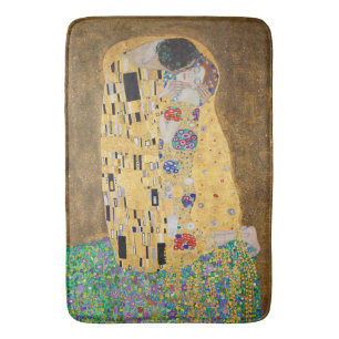 Tapis De Bain Le baiser de Gustav Klimt Bath Mat