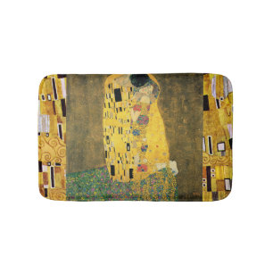 Tapis De Bain Le Baiser (Der Kuss) de Gustav Klimt, Art Vintage