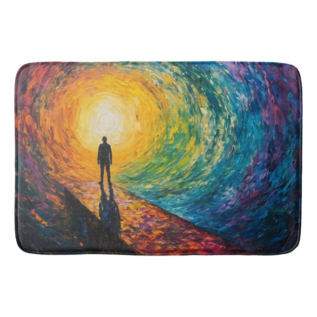 Tapis De Bain Le bord de la dimension (Devant)