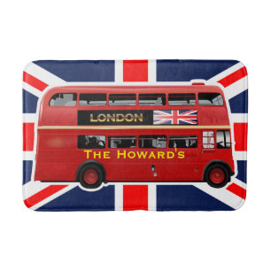 Tapis De Bain Le célèbre bus rouge de Londres