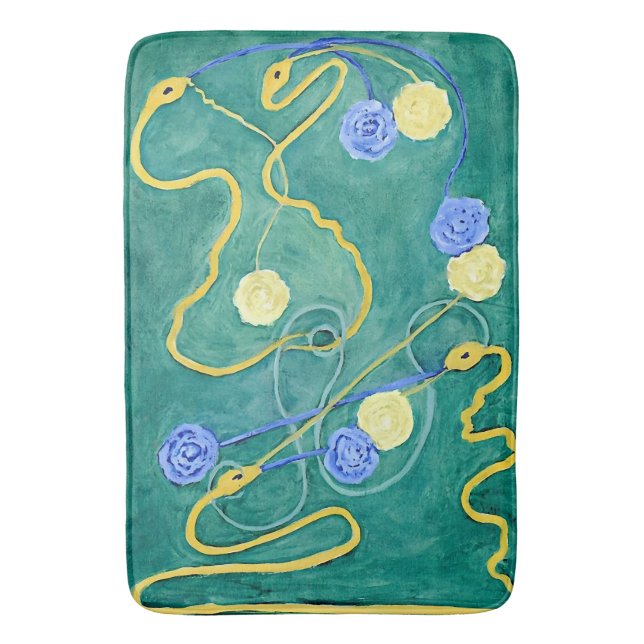 Tapis De Bain Le chaos primitif par Hilma af Klint (devant Vertical)