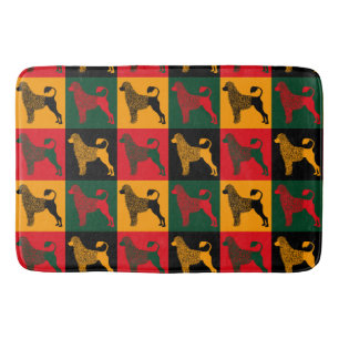 Tapis De Bain Le chien d'eau portugais intelligent